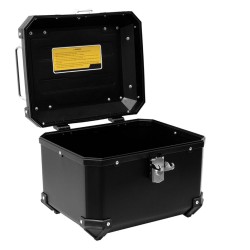 Top case Sifam X-Plor em aluminio Preta - 30 litros