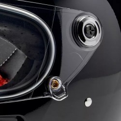 Capacete Biltwell Gringo SV (com viseira) - Preto brilho