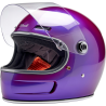 Capacete Biltwell Gringo SV (com viseira) - Roxo