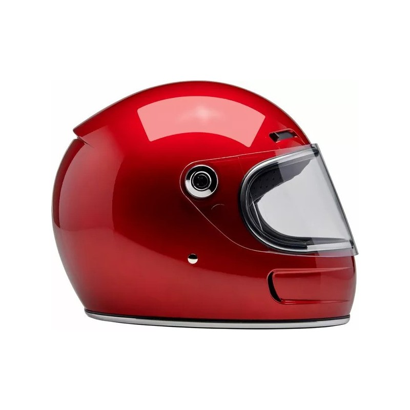 Capacete Biltwell Gringo SV (com viseira) - Vermelho