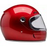 Capacete Biltwell Gringo SV (com viseira) - Vermelho