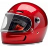 Capacete Biltwell Gringo SV (com viseira) - Vermelho