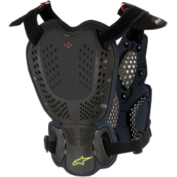 Colete de Proteção Alpinestars A-1 - Preto/Verde Fluo
