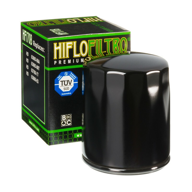 Filtro de Oleo HF170B ( Preto) - Harley Davidson